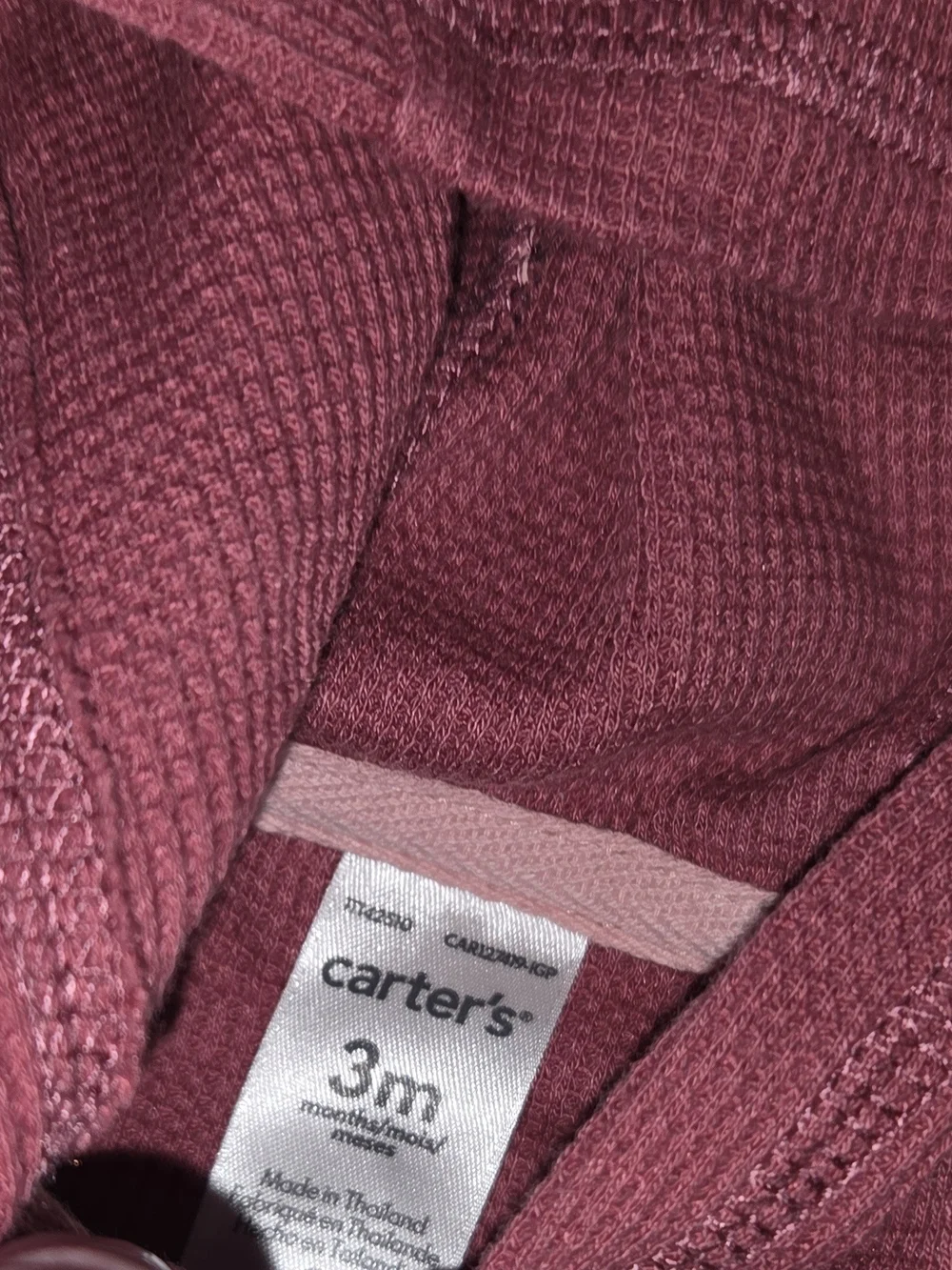 Carters & Goodlad fabric size